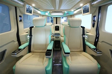 4 assentos de grau de aviação, 3 telas! Hofulo Business Car
