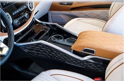 Caixa de apoio de braço dianteiro Mercedes-Benz Vito e apoio de pés