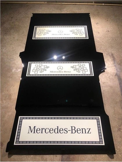 Piso de madeira para carro