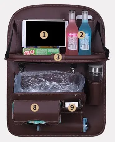 Organizador do banco traseiro